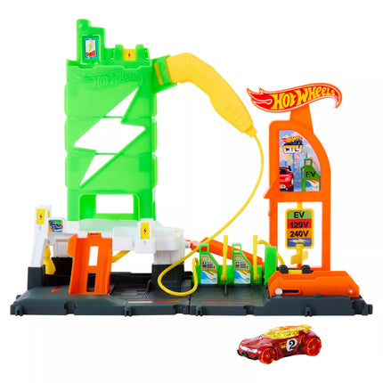 HOT WHEELS CITY rinkinys – Įkrovimo stotelė (HTN79)