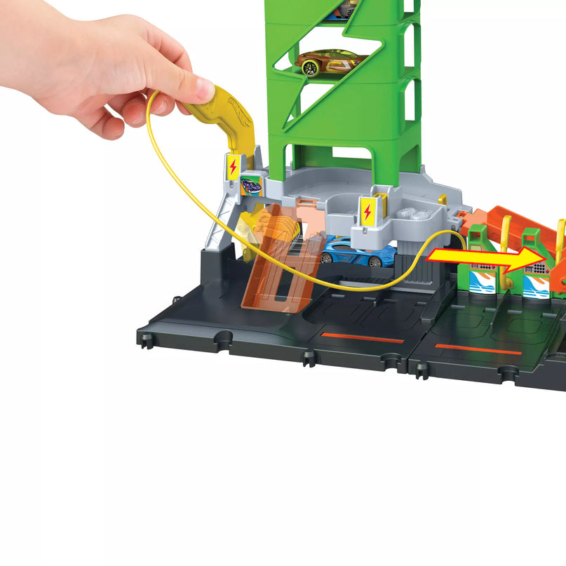 HOT WHEELS CITY rinkinys – Įkrovimo stotelė (HTN79)