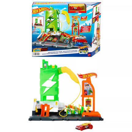 HOT WHEELS CITY rinkinys – Įkrovimo stotelė (HTN79)