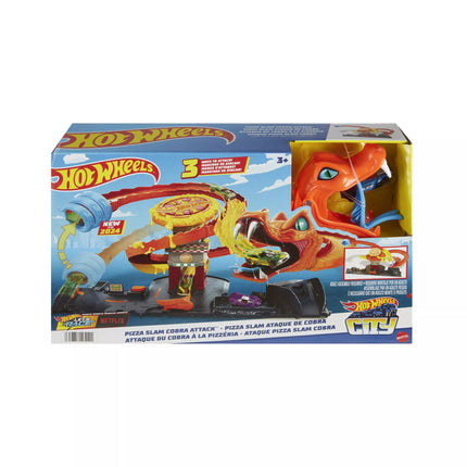 HOT WHEELS CITY rinkinys – Gyvatė picerijoje (HTN81)