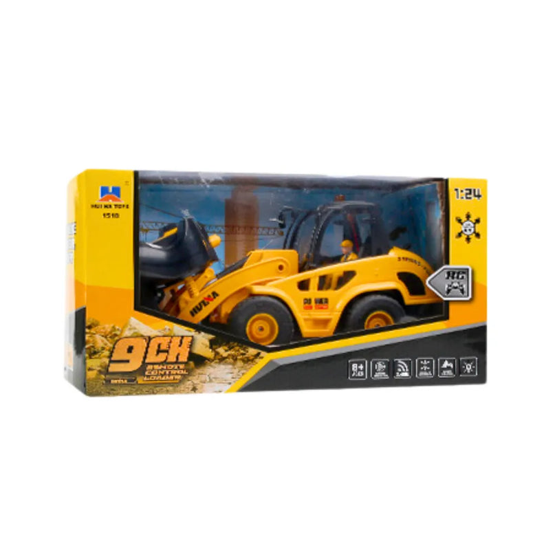 HUINA 1:24 RC krautuvas‑buldozeris
