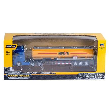 HUINA 1:50 metalinis cisterninis sunkvežimis