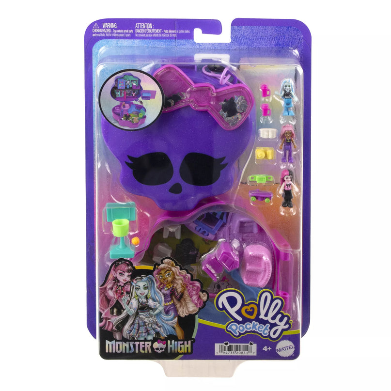 POLLY POCKET MONSTER HIGH tematikos pramogų rinkinys (HVV58)