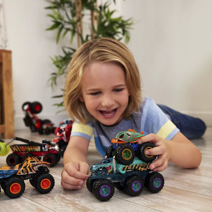 HOT WHEELS MONSTER TRUCKS 1:64 mastelio džipai  (HWN86)