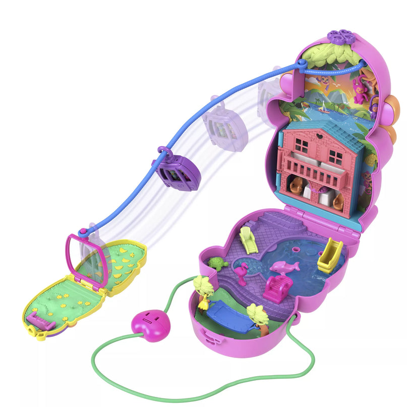POLLY POCKET beždžionėlės pramogų rinkinys (HWP04)