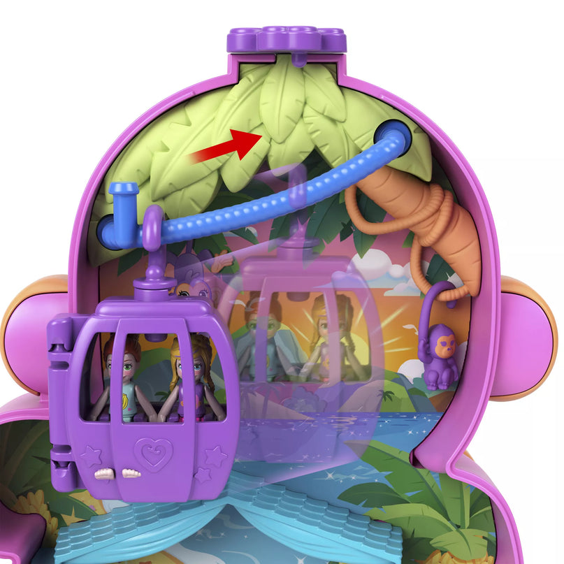 POLLY POCKET beždžionėlės pramogų rinkinys (HWP04)