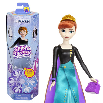 DISNEY FROZEN SPIN and REVEAL Anos siurprizų rinkinys (HXD27)