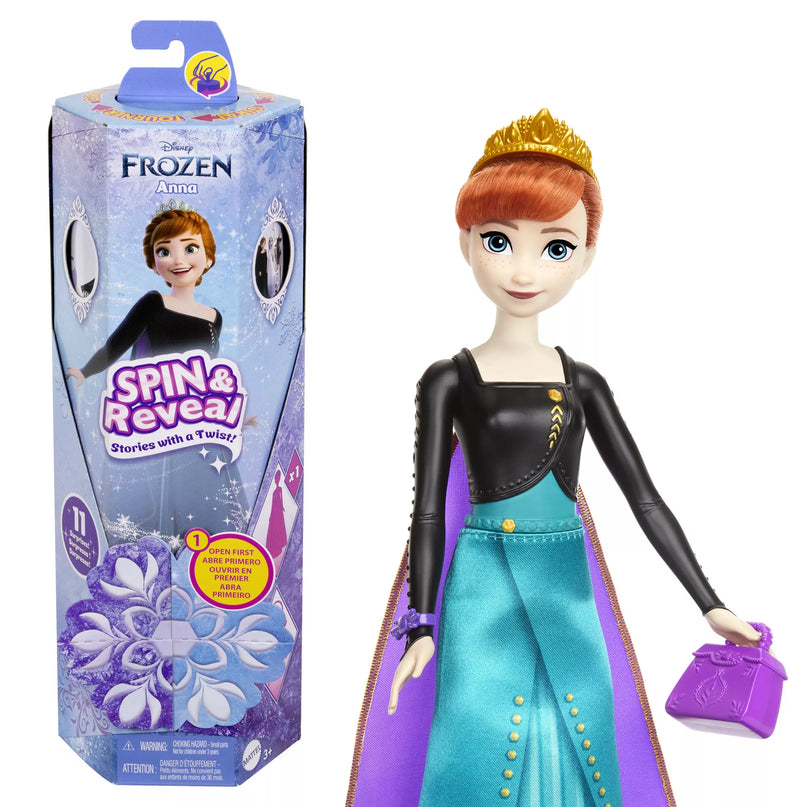DISNEY FROZEN SPIN and REVEAL Anos siurprizų rinkinys (HXD27)