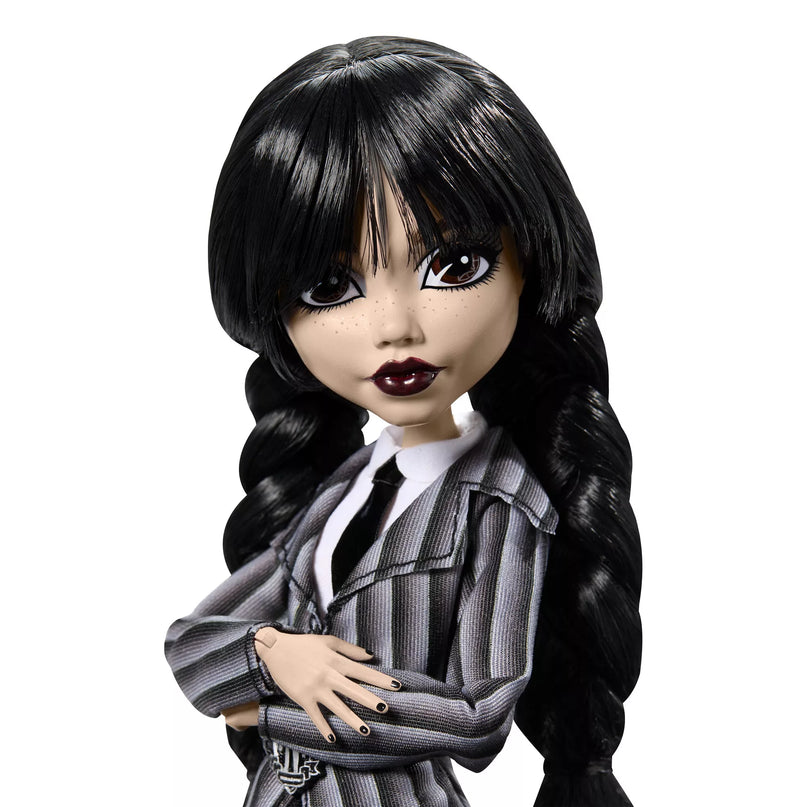 MONSTER HIGH X WEDNESDAY lėlė – Trečiadienė (HXJ04)