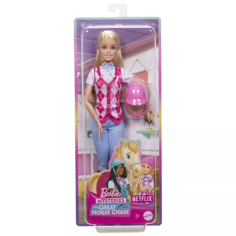 BARBIE MALIBU MYSTERIES lėlė raitelė (HXJ38)