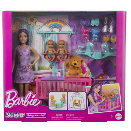BARBIE SKIPPER auklės rinkinys (HXM99)