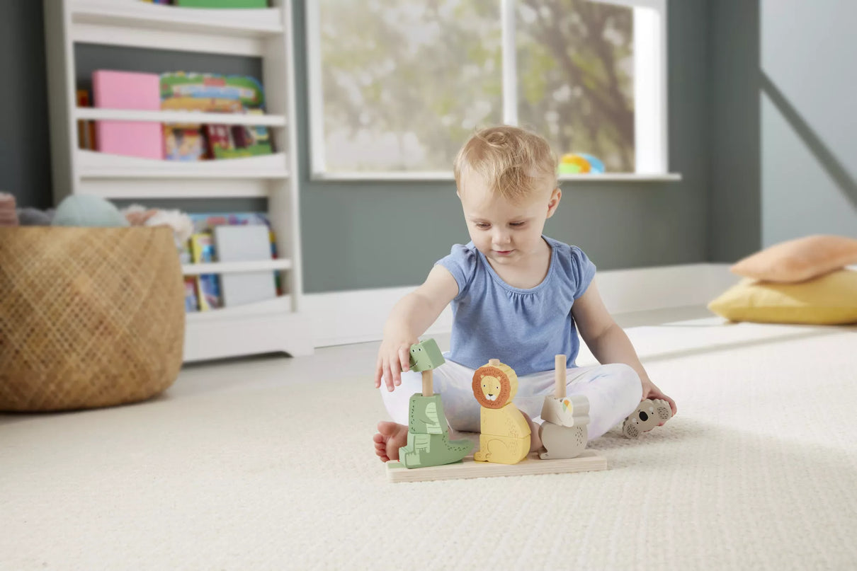 FISHER-PRICE medinis bokštelis – Gyvūnai (HXV04)