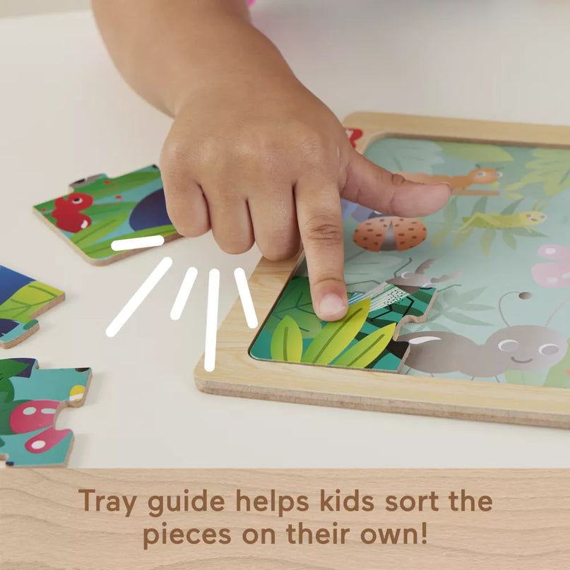 FISHER-PRICE medinė dėlionė (HXV15)