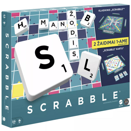 SCRABBLE žaidimas lietuvių kalba 2in1 (HXW10)