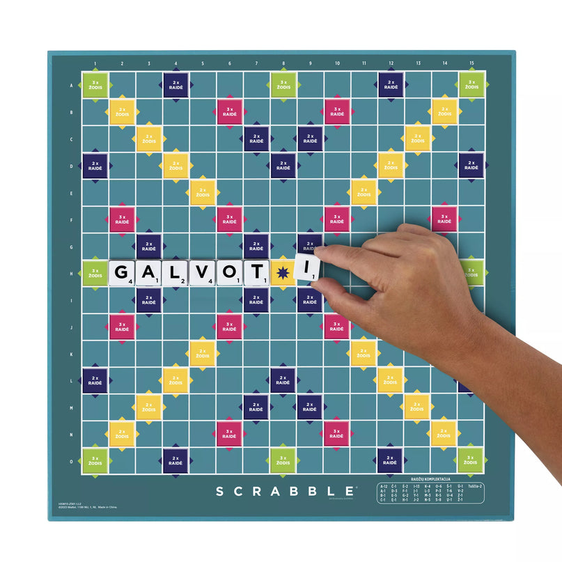 SCRABBLE žaidimas lietuvių kalba 2in1 (HXW10)