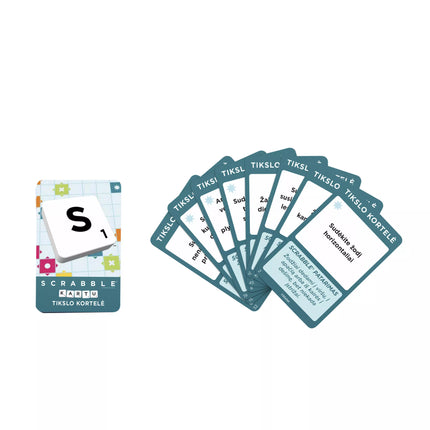 SCRABBLE žaidimas lietuvių kalba 2in1 (HXW10)