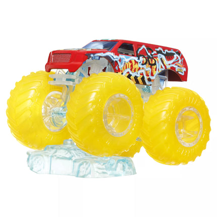 HOT WHEELS MONSTER TRUCKS džipas su ryškiais ratais (HYJ19)