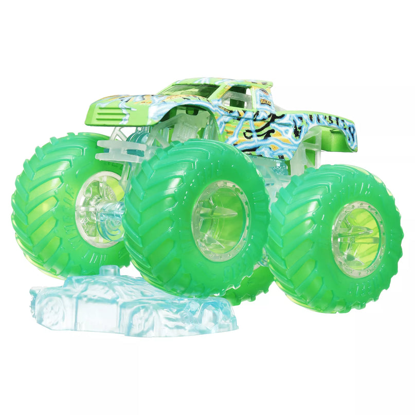 HOT WHEELS MONSTER TRUCKS džipas su ryškiais ratais (HYJ19)