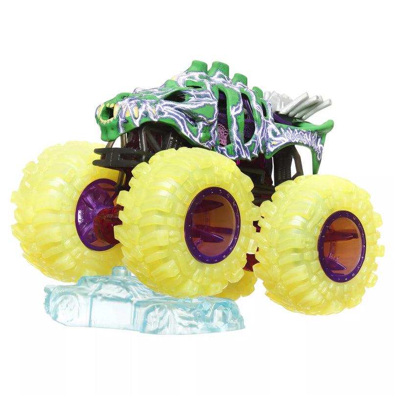 HOT WHEELS MONSTER TRUCKS džipas su ryškiais ratais (HYJ19)