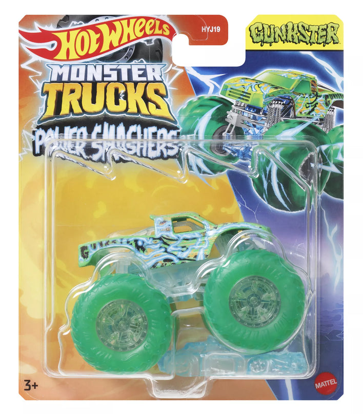 HOT WHEELS MONSTER TRUCKS džipas su ryškiais ratais (HYJ19)