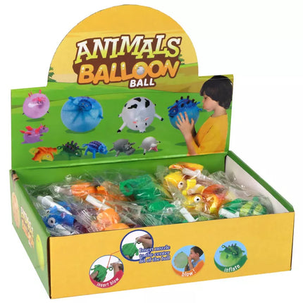 Pripučiami dinozaurų formos balionai