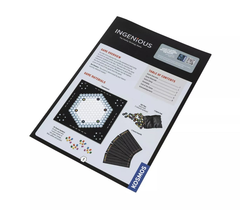 Strateginis stalo žaidimas „Ingenious”