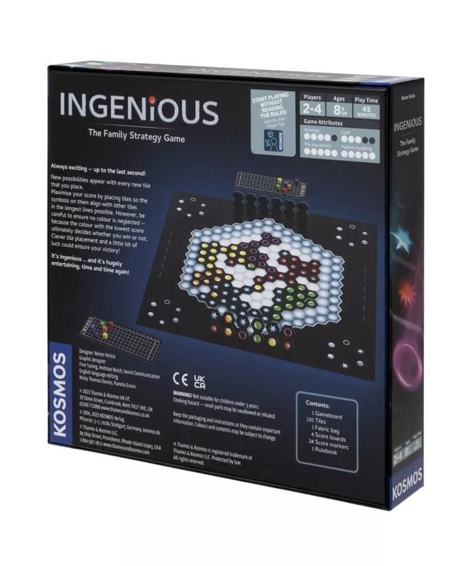 Strateginis stalo žaidimas „Ingenious”