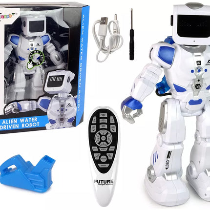 Išmanusis interaktyvusis vandeniu varomas robotas ! Nuotoliniu būdu valdomas ! Vandens ateivių robotas