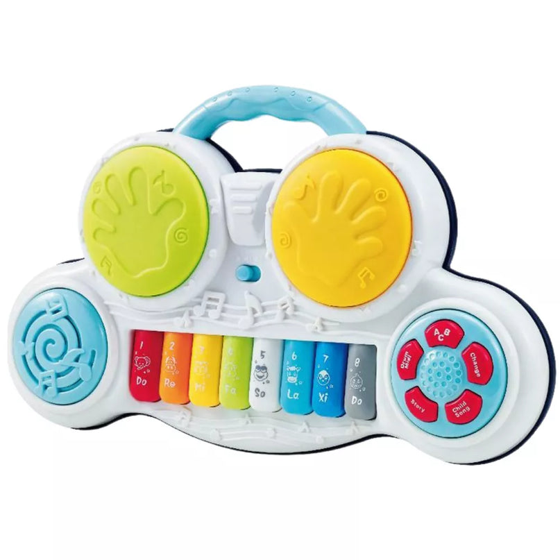 Interaktyvus edukacinis pianinas su būgnais