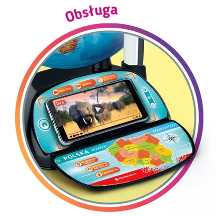 Interaktyvus gaublys, lenkų kalba Clementoni 50848