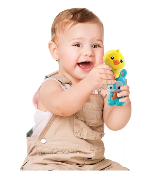 Interaktyvus ūkininko traukinukas