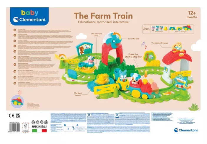 Interaktyvus ūkininko traukinukas