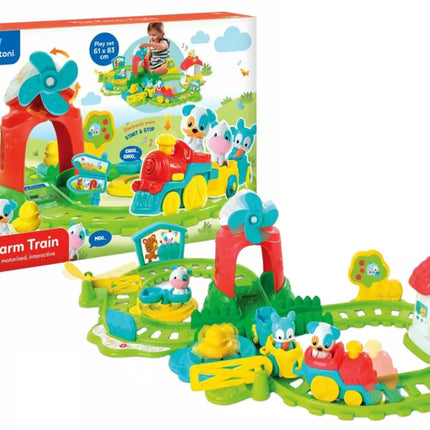 Interaktyvus ūkininko traukinukas