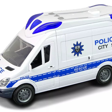Interaktyvus policijos radijo automobilis
