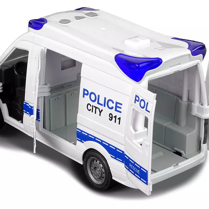 Interaktyvus policijos radijo automobilis