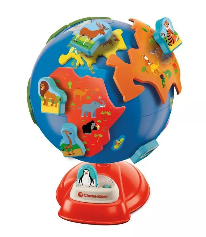 Interaktyvus ikimokyklinio amžiaus vaikų gaublys lenkų kalba