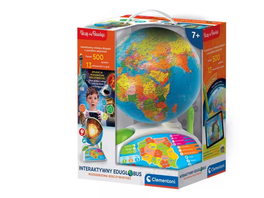 Interaktyvus gaublys,  lenkų kalba Clementoni 50757