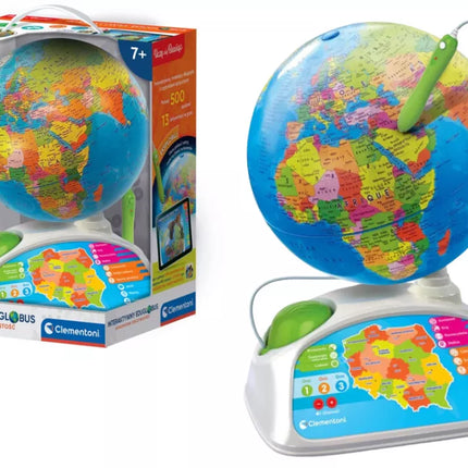 Interaktyvus gaublys,  lenkų kalba Clementoni 50757