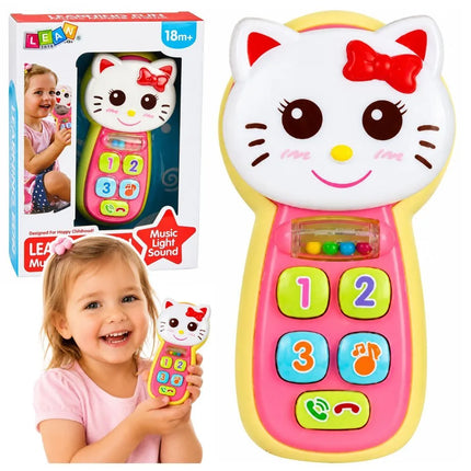 Interaktyvus telefonas vaikams Kitty