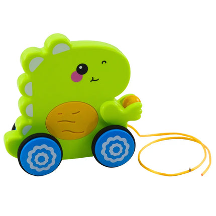 Interaktyvus traukiamas dinozauras su garsais