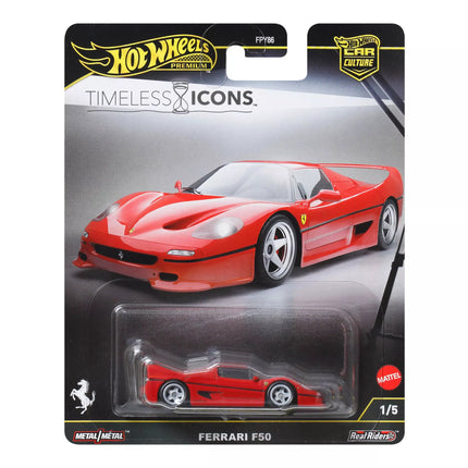 HOT WHEELS PREMIUM CAR CULTURE automodeliukas - Ferrari F50 (JBK56)