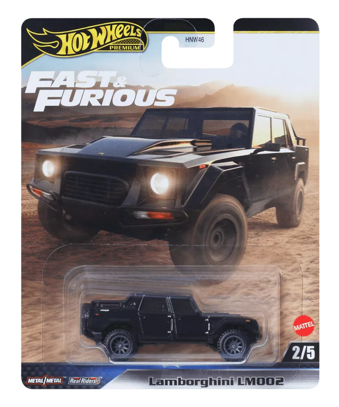 HOT WHEELS PREMIUM automodeliukai iš filmo Greiti ir įsiutę  (HNW46)