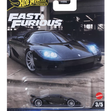 HOT WHEELS PREMIUM automodeliukai iš filmo Greiti ir įsiutę  (HNW46)