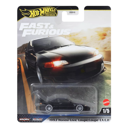 HOT WHEELS PREMIUM automodeliukai iš filmo Greiti ir įsiutę  (HNW46)