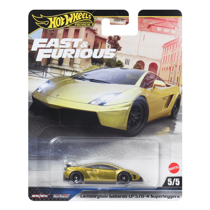 HOT WHEELS PREMIUM automodeliukai iš filmo Greiti ir įsiutę  (HNW46)