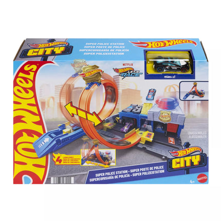 HOT WHEELS CITY rinkinys – Super policijos stotis (JBM71)