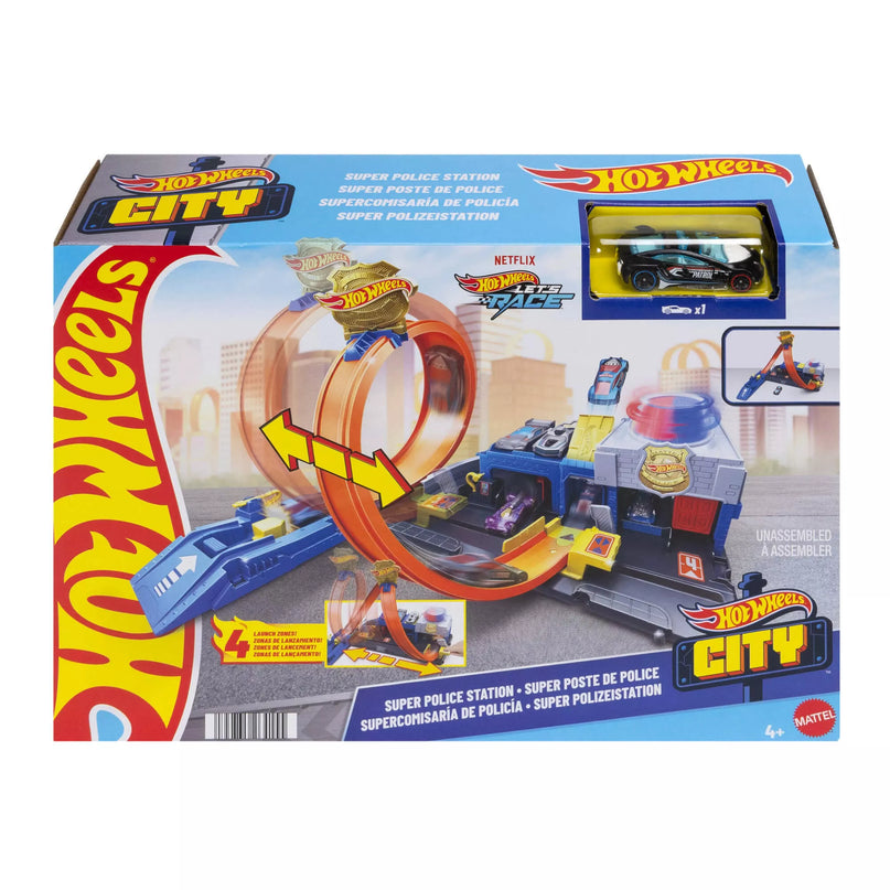 HOT WHEELS CITY rinkinys – Super policijos stotis (JBM71)