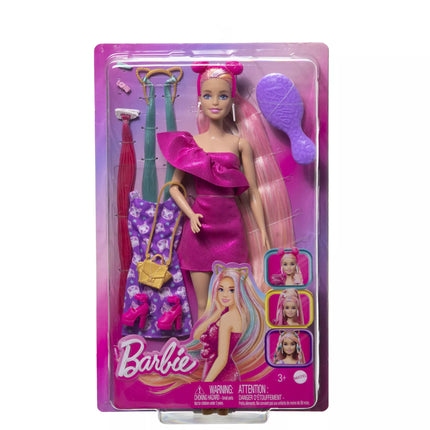 BARBIE FUN AND FANCY HAIR lėlės rinkinys (JDC85)