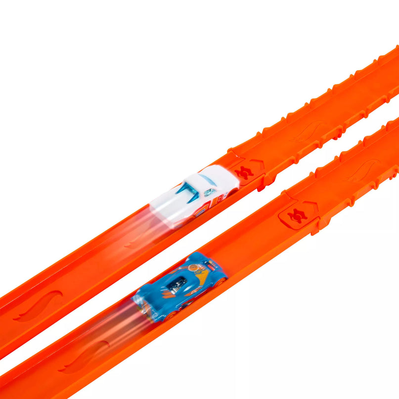 HOT WHEELS didysis trasų prailginimo rinkinys + 2 automodeliukai (JDW42)