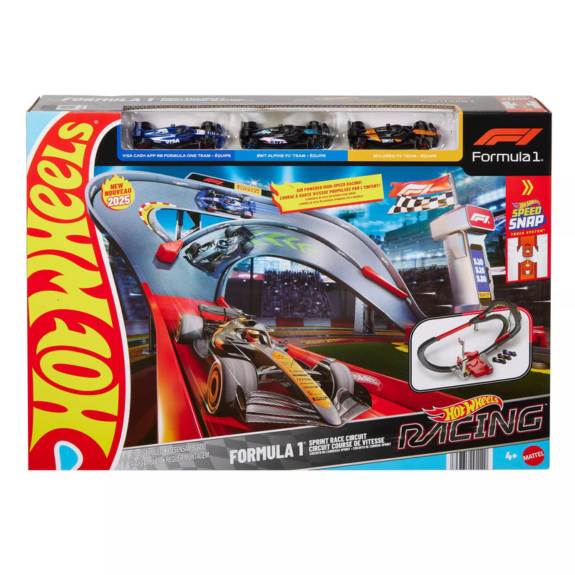 HOT WHEELS lenktynių trasos rinkinys – Racing Sprint (JDY15)